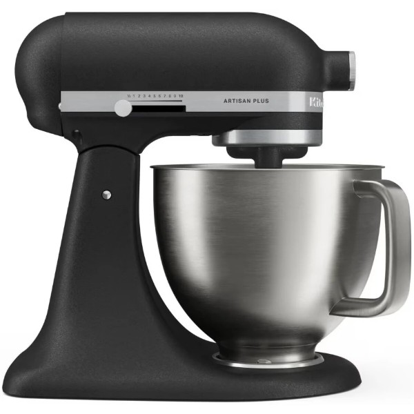 Фото - Планетарный миксер KitchenAid Artisan Plus 4.7 л (5KSM50PKVEBK)